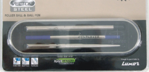 PARKER STEEL VECTOR (ROLLER BALL & BALL PEN)