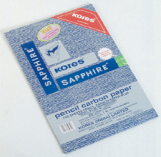 KORES SAPPHIRE ROYAL BLUE PENCIL CARBON PAPER 
